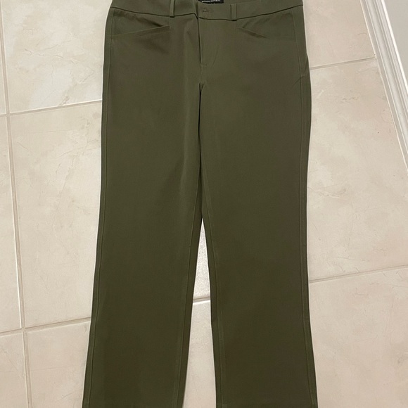 Banana Republic Olive Green Straight Leg Pants - Picture 4 of 5